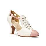 PRE-ORDER Sylvie Vintage Shoes Wide (Pink/Ivory)
