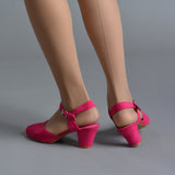 Lido Vintage Sandals (Hot Pink)