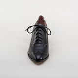 Londoner Edwardian Oxfords Wide (Black)