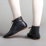 Emma Regency Leather Boots (Black)