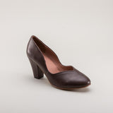 Marilyn 1940s Pumps (Brown)