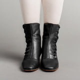 Renoir Victorian Button Boots (Black)